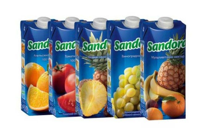 Сік Sandora в асортименті
